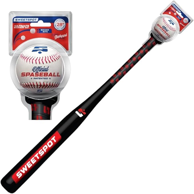 SweetSpot Plastic Bat and Ball Combo Set