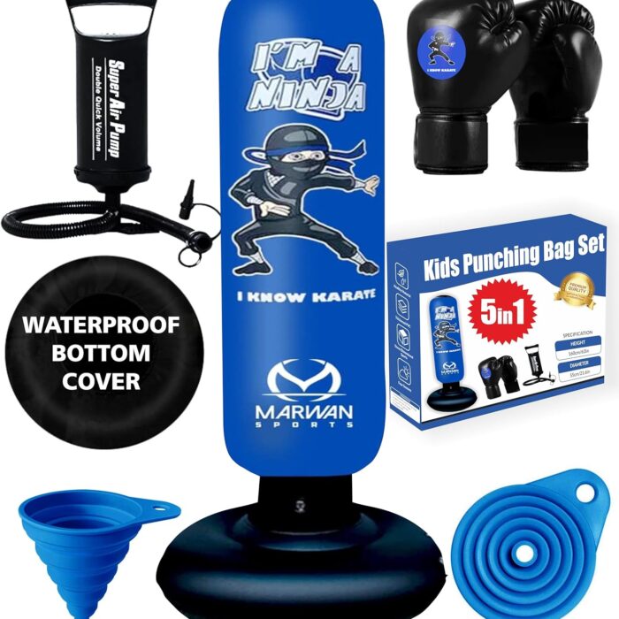 Durable Inflatable Kids Punching Bag for Karate and Boxing